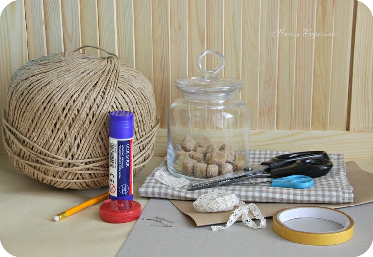 Корзинка в стиле "Прованс"