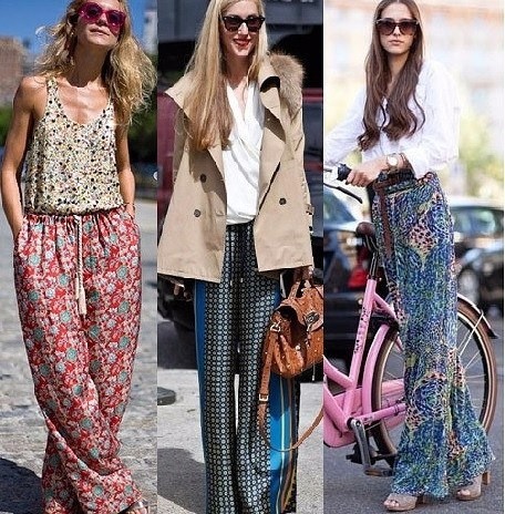 Простые брюки на завязках или резинке Простые брюки на завязках или резинке