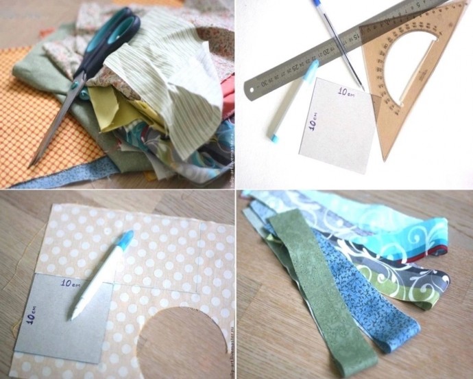 Текстильная подушка-сидушка