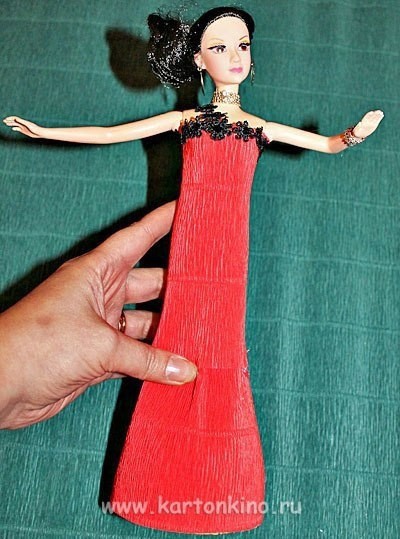 Кукла из конфет "Испаночка": мастер-класс