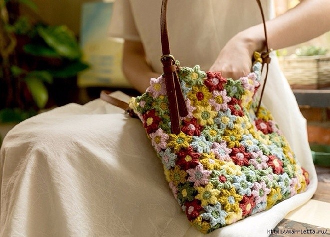 ​Отличная сумка с мелкими цветами