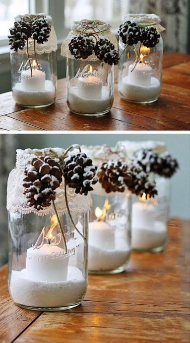 Идея для декора свечей