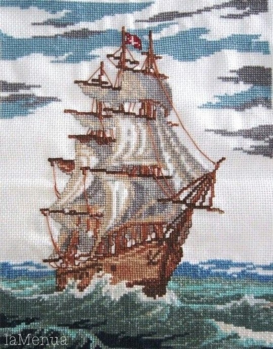 ​Морская тема в вышивке крестом