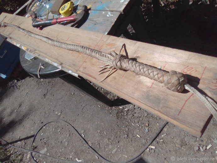 Плетение кнута-нагайки: подробный мастер-класс