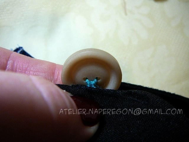 Пришиваем пуговицу правильно