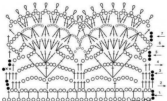 Кофточка с изумительным узором