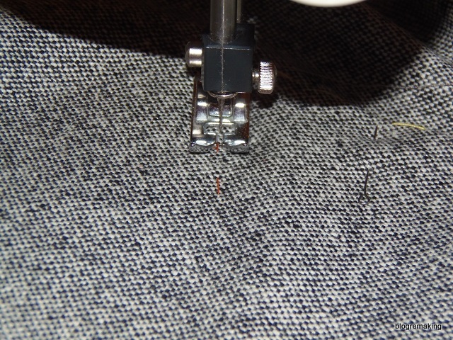 Технология обработки шлицы в изделиях с подкладкой