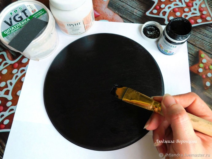 Панно в технике Dot-art