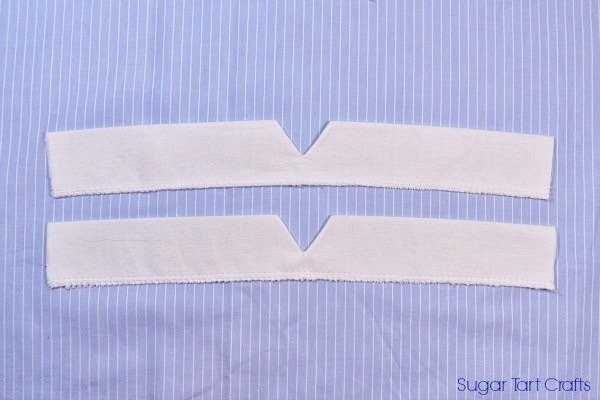 Отворот на коротком рукаве