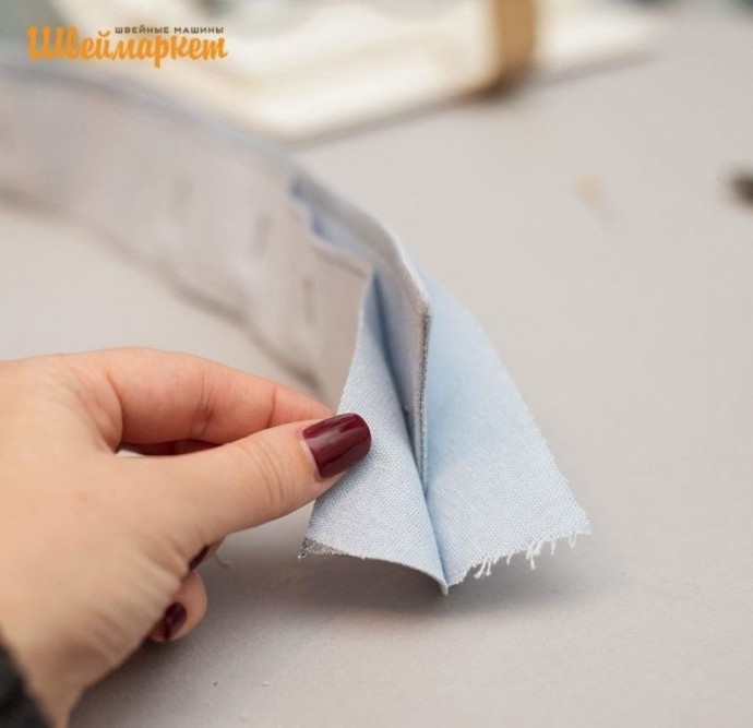 Обработка отложного воротника: мастер-класс