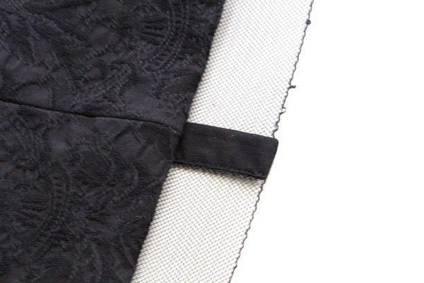 Обработка низа изделия ригелином