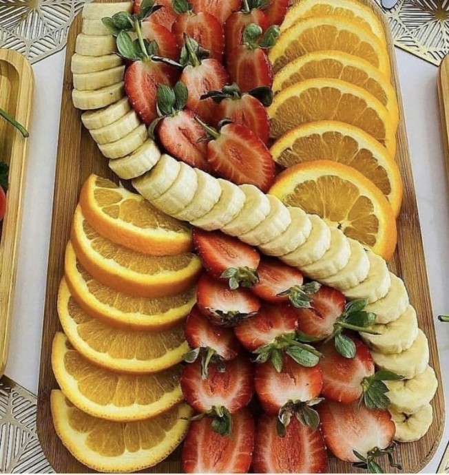 ​Идеи красиво оформленных фруктовых тарелок