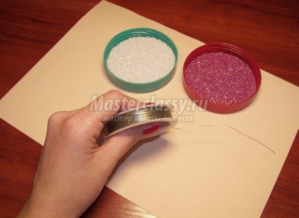 Орхидея из бисера