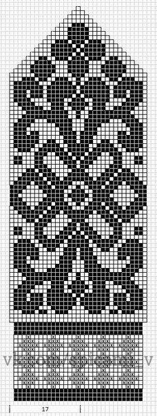 Схемы для восхитительных варежек