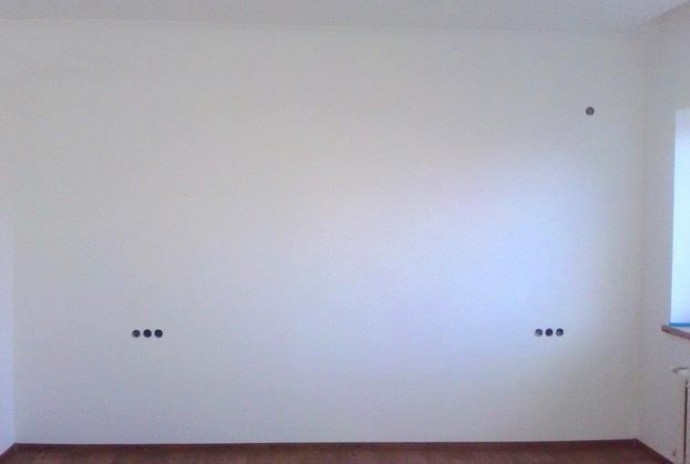 Идея дизайнерского украшения стены птичками