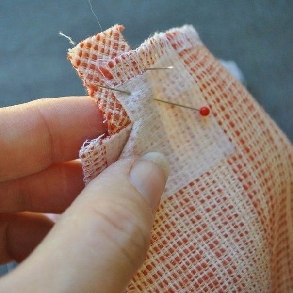 Техника шитья кармана