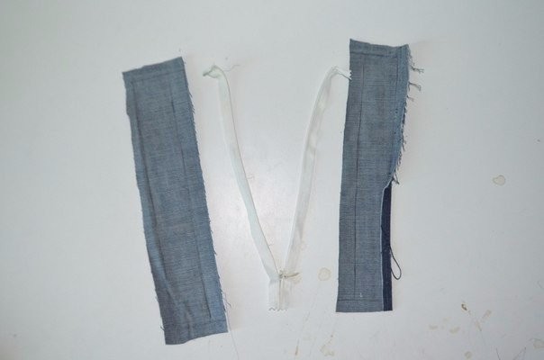 Рюкзак на лето из старых джинсов