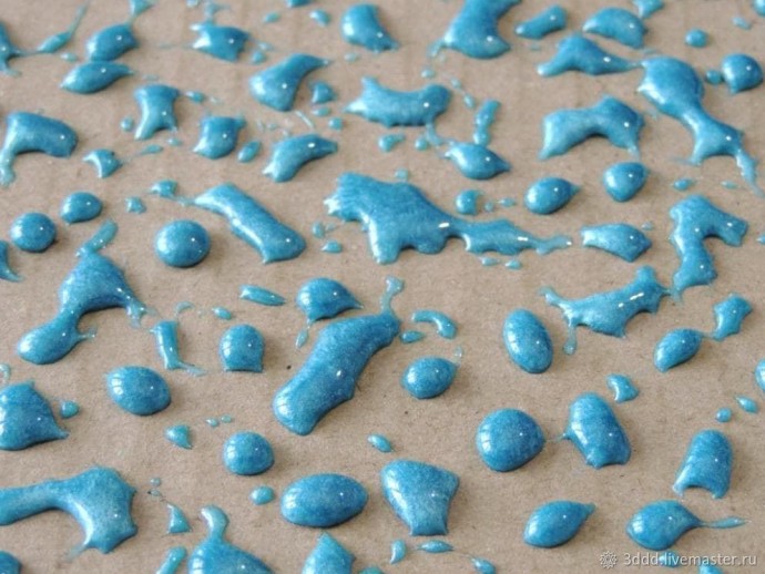 Застывший дождь