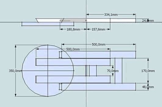 Складной табурет или журнальный столик своими руками