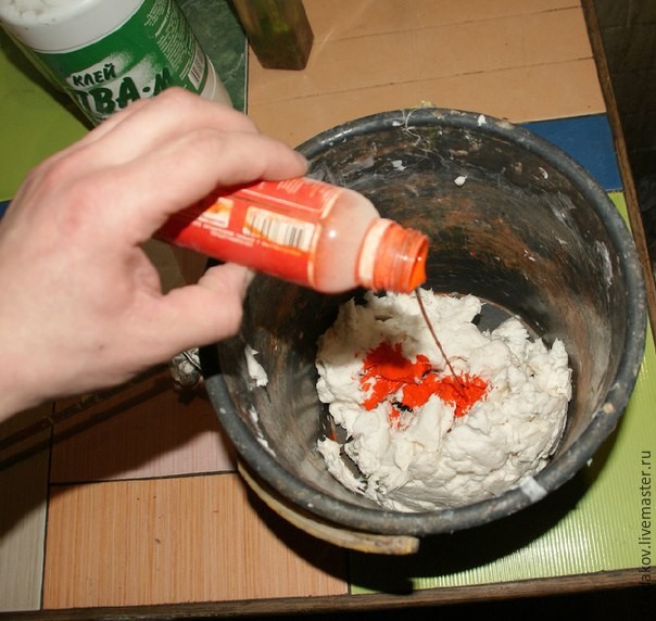 Необычный чайник-светильник из папье-маше