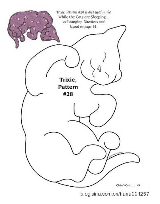 Аппликации с кошками на сумках