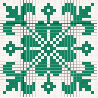 Большая подборка схем для вышивки интересных орнаментов