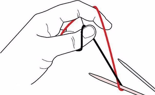 ​Волшебный набор петель спицами с имитацией фабричного края