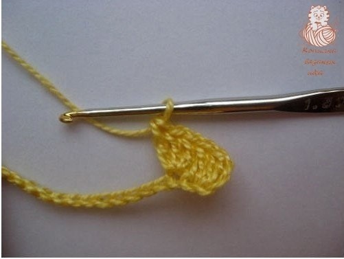 Спиральки, связанные крючком