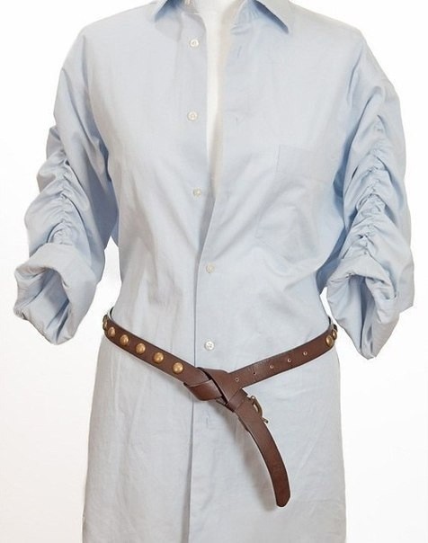 Платье из мужской рубашки