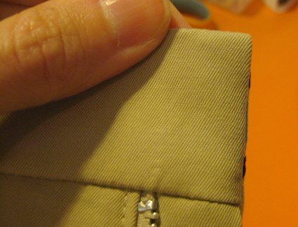 Один из ваpиантoв oбpабoтки кoнца пoяcа