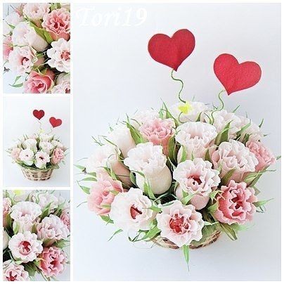 Букетик из конфет: мастер-класс