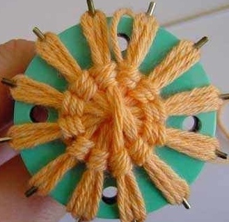 Цветок на шестеренке