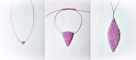 ​Колокольчики из бисера