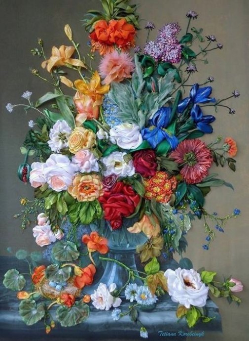 Потрясающие цветочные натюрморты
