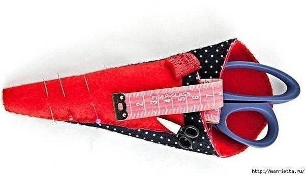 Шьем футляр для ножниц