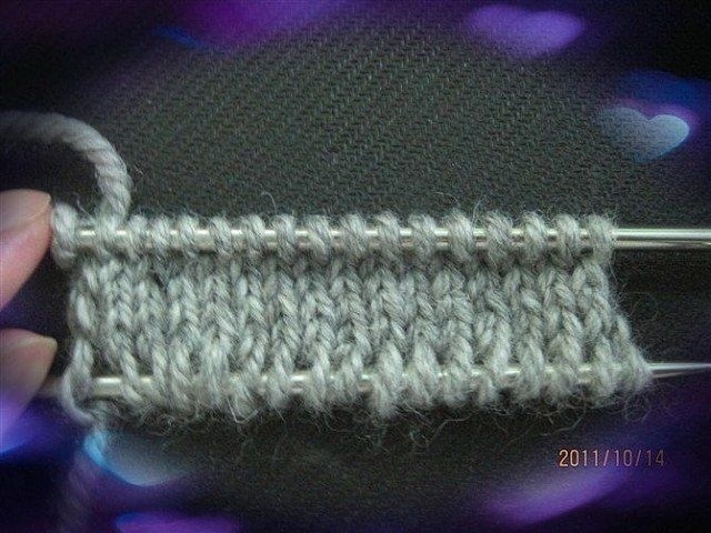 Двухсторонний (турецкий) набор петель: мастер-класс Двухсторонний (турецкий) набор петель: мастер-класс