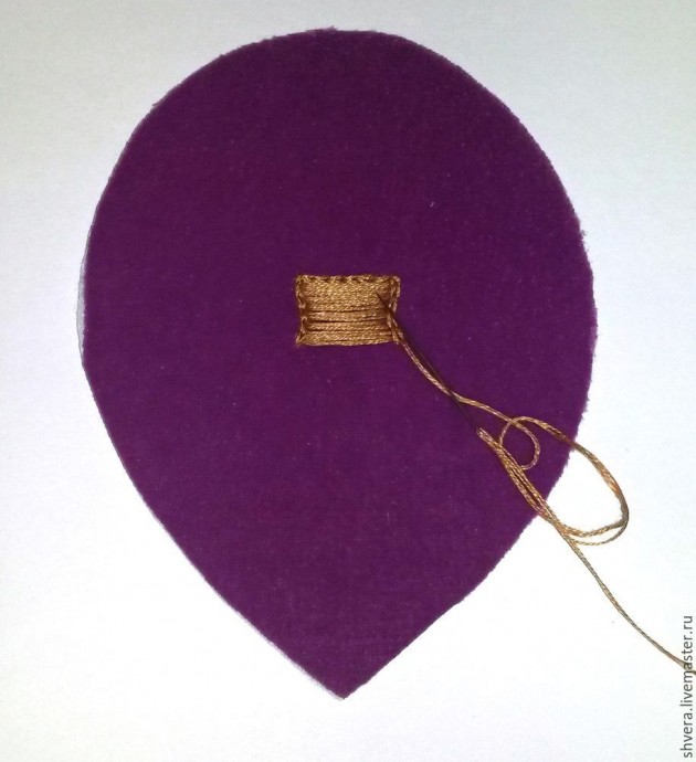 Кошелек в винтажном стиле