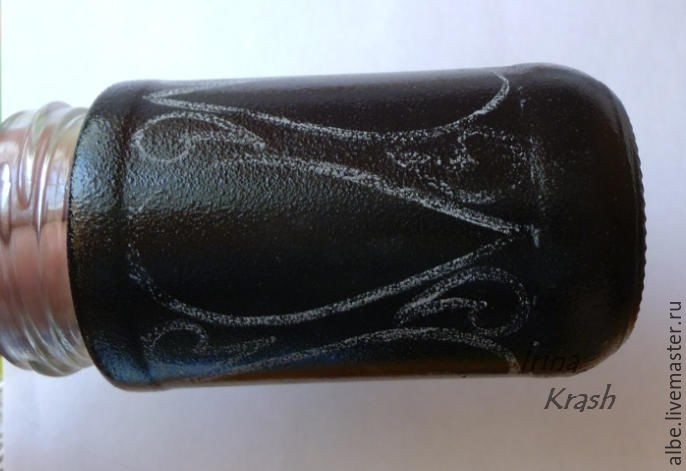 Точечная роспись баночки из-под кофе Точечная роспись баночки из-под кофе