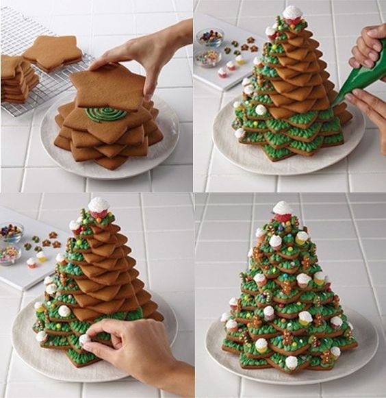 Сладкие ёлочки к Новому году