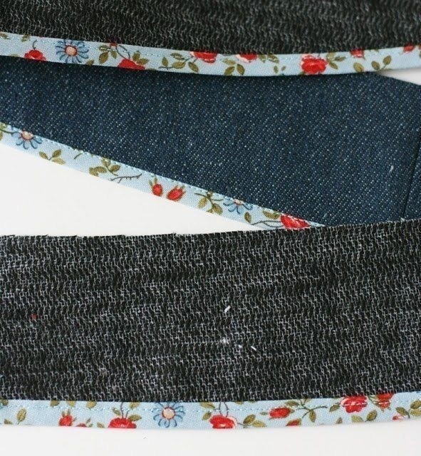 Самый быстрый способ окантовки косой бейкой