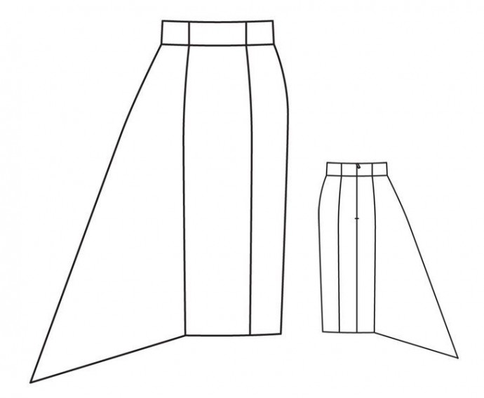 Моделирование длинных юбок