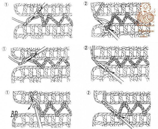 Соединение деталей крючком