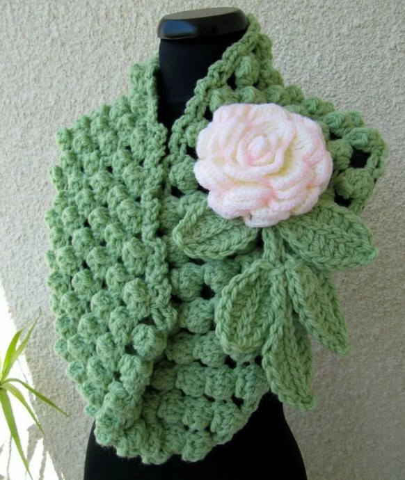 Интересная техника вязки