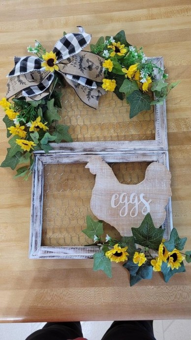 Панно в деревенском стиле