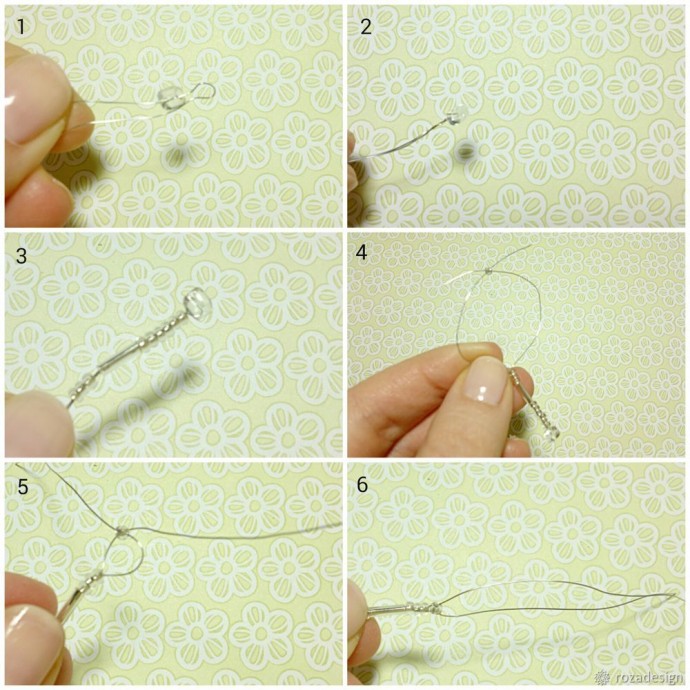 Брошь-цветок канзаши