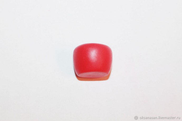 Ложка с декором из полимерной глины Ложка с декором из полимерной глины