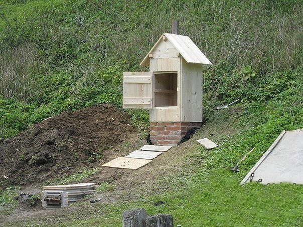 Самодельная коптильня холодного копчения