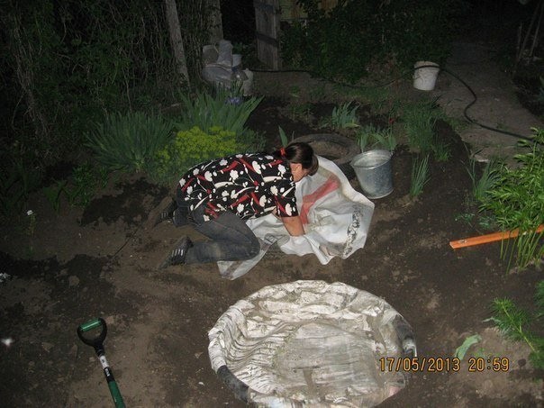 ​Водное преображение кусочка дачной земли