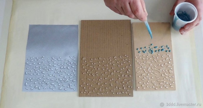 Застывший дождь