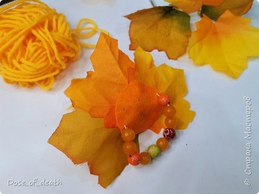 Украшение осени: мастер-класс